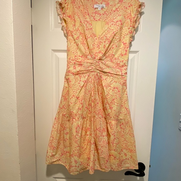 Derek Lam Collective Paisley Floral Flare Short Dress Size 40 medium - Picture 14 of 15